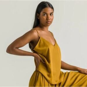 Ettitude Sateen Camisole (Chamomile) Small